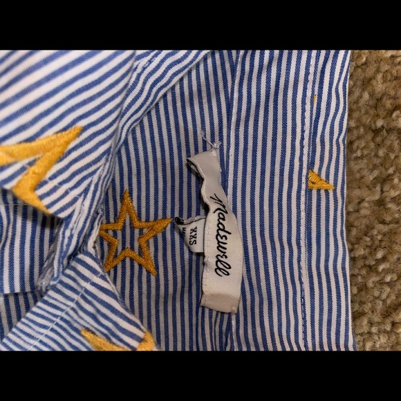 Madewell Embroidered Star Striped Shirt - Picture 6 of 8